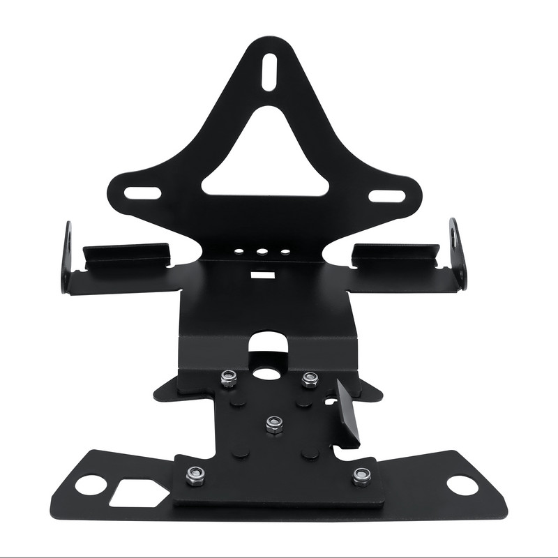 Motocicletă pentru BMW S1000R S1000 R S1000RR S 1000 RR 2010-2018 Cadru din aluminiu pentru plăcuță de înmatriculare din spate cu lumină de semnalizare