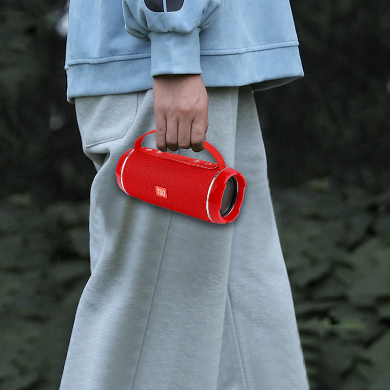 Difuzor portabil impermeabil pentru ciclism Compatibil cu Bluetooth 4.2 5Wx2 Difuzor pentru biciclete pentru ciclism Radio FM cu mâini libere Accesorii de călătorie