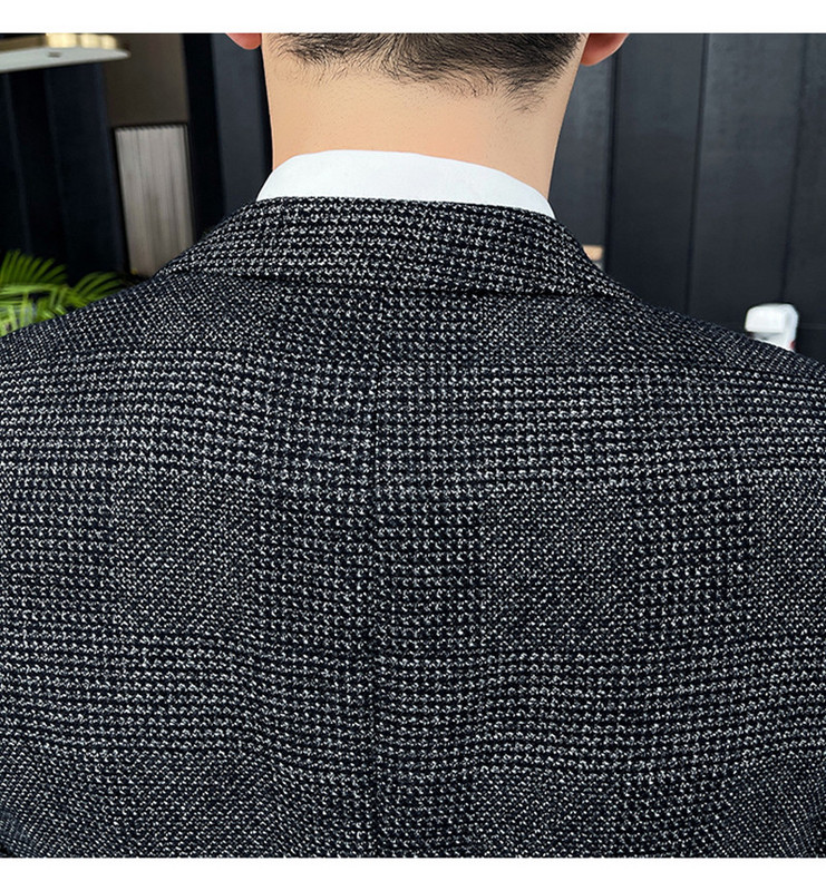 Boutique (Blazer + Vestă + Pantaloni) Stil italian Elegant Moda Business Casual Slim Gentleman Rochie Formal 3 piese Costum 2022