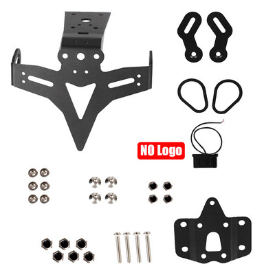 Înmatricularea motocicletei Capac suport pentru plăcuță de înmatriculare Suport pentru aripi cu lampă din spate 12V Suport pentru lumini de semnalizare pentru MT 07 FZ 700 MT07