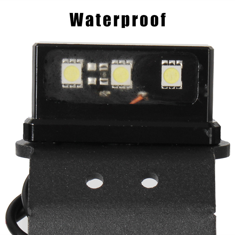 Înmatricularea motocicletei Capac suport pentru plăcuță de înmatriculare Suport pentru aripi cu lampă din spate 12V Suport pentru lumini de semnalizare pentru MT 07 FZ 700 MT07