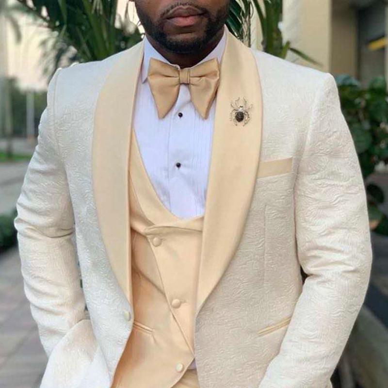 3 piese de nunta smoking pentru mire model floral costum pentru bărbați slim fit jachetă vestă cu pantaloni blazer de modă masculină africană 2021