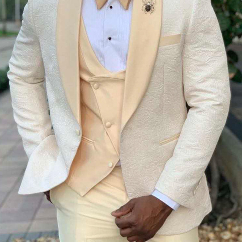 3 piese de nunta smoking pentru mire model floral costum pentru bărbați slim fit jachetă vestă cu pantaloni blazer de modă masculină africană 2021