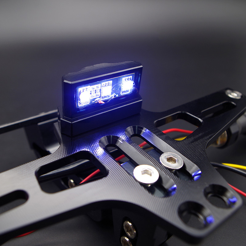 Suport de cadru reglabil pentru plăcuță de înmatriculare pentru motociclete pentru Honda crf 250l cr250 cbr650r crf 450 250 vfr 800 VTEC xr 400