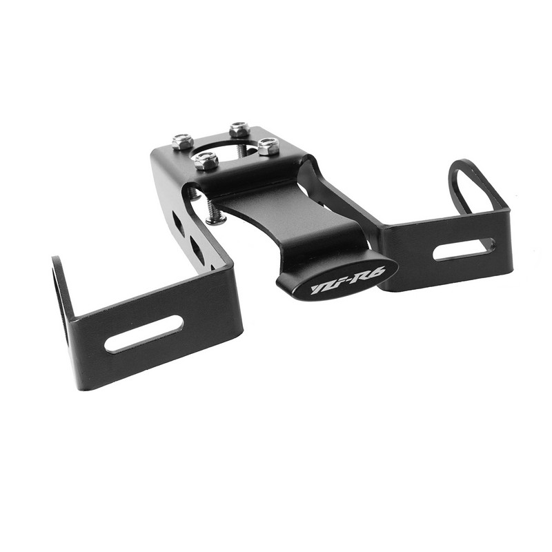 Suport pentru plăcuță de înmatriculare pentru motocicletă Suport de înmatriculare pentru coadă pentru Yamaha YZF R6 YZF-R6 2006-2016 Negru