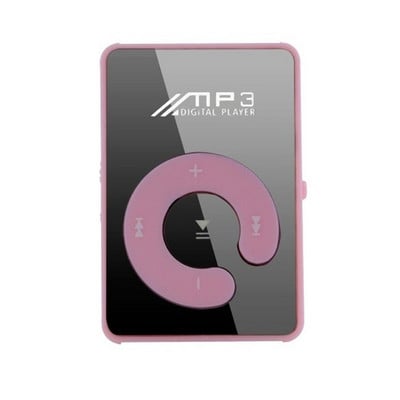 Мини огледален щипка MP3 плейър Портативен моден спортен USB цифров музикален плейър Micro SD TF карта Медиен плейър