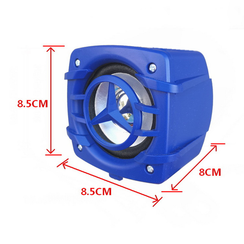 Difuzor pentru motocicletă Difuzor audio stereo universal Sistem de sunet pentru călărie Difuzor Bluetooth pentru scuter electric 9-100V Motorbik