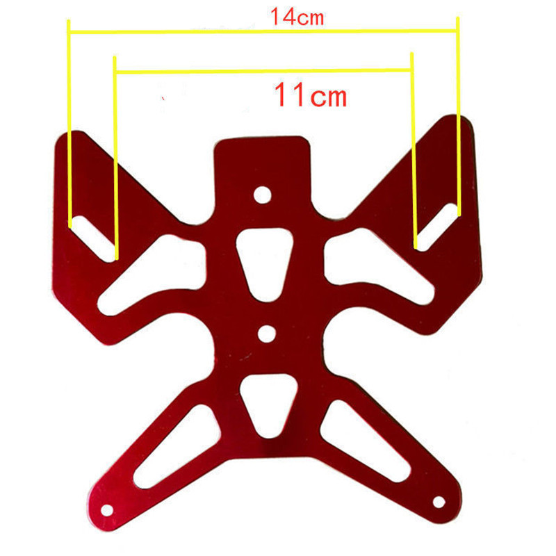 Placă de înmatriculare spate a vehiculului electric pentru motociclete, accesorii de conversie a scuterelor pentru motocicleta Harley