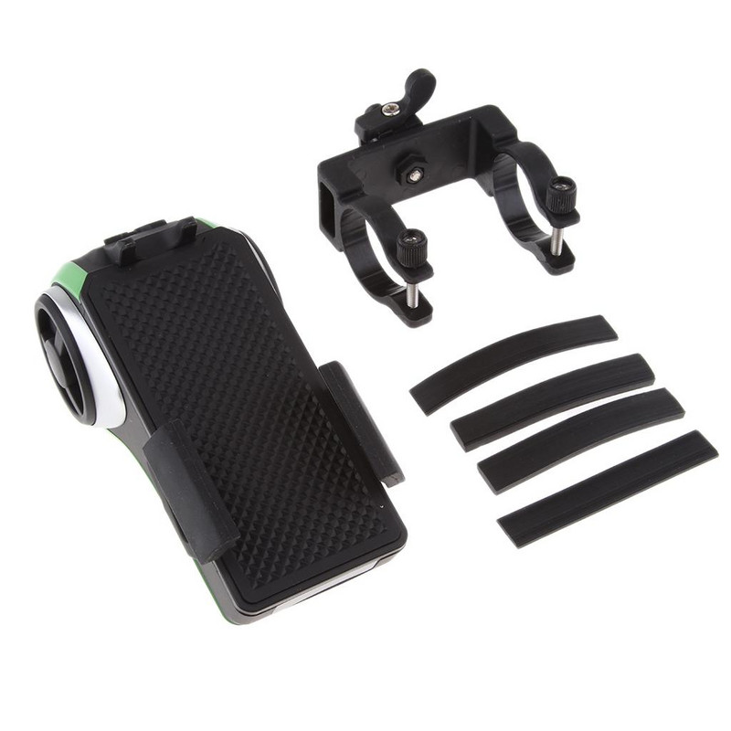 Dolity Motocicletă Bicicletă Stand difuzor Bluetooth fără fir Suport PhHolder Bulit în microfon