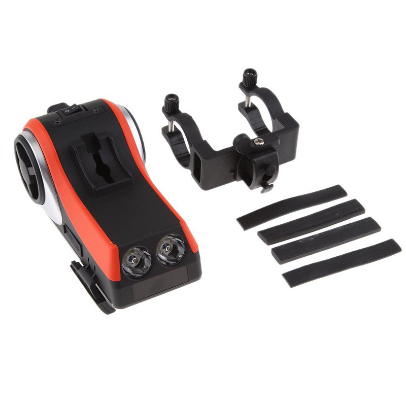 Dolity Motocicletă Bicicletă Stand difuzor Bluetooth fără fir Suport PhHolder Bulit în microfon