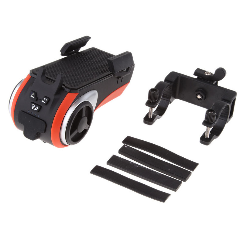 Suport telefon multifuncțional Difuzor audio Bluetooth Încărcător telefon mobil Verde portocaliu