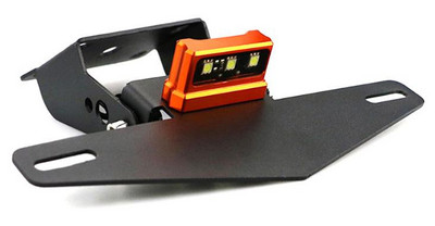 Suport pentru cadru spate pentru plăcuță de înmatriculare din spate a motocicletei cu lumină LED pentru KTM DUKE 125 250 390 200 2013 - 2016 2017 2018 2019