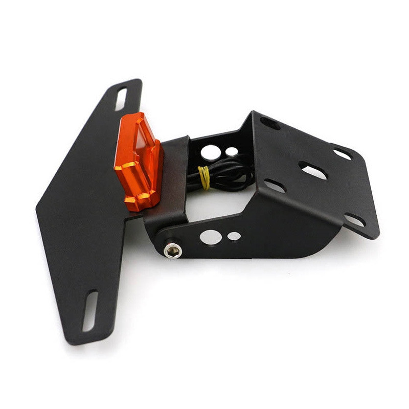Suport pentru cadru spate pentru plăcuță de înmatriculare din spate a motocicletei cu lumină LED pentru KTM DUKE 125 250 390 200 2013 - 2016 2017 2018 2019