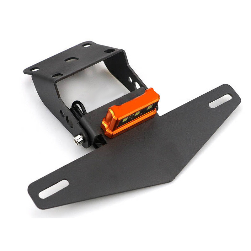 Suport pentru cadru spate pentru plăcuță de înmatriculare din spate a motocicletei cu lumină LED pentru KTM DUKE 125 250 390 200 2013 - 2016 2017 2018 2019