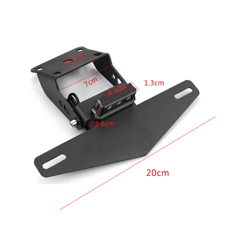 Suport pentru cadru spate pentru plăcuță de înmatriculare din spate a motocicletei cu lumină LED pentru KTM DUKE 125 250 390 200 2013 - 2016 2017 2018 2019