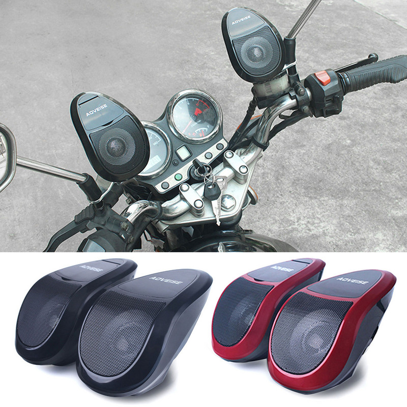 Difuzoare pentru motociclete Muzică Bluetooth Player MP3 Amplificator audio Scuter stereo impermeabil U Disc Difuzor motocicletă Radio FM