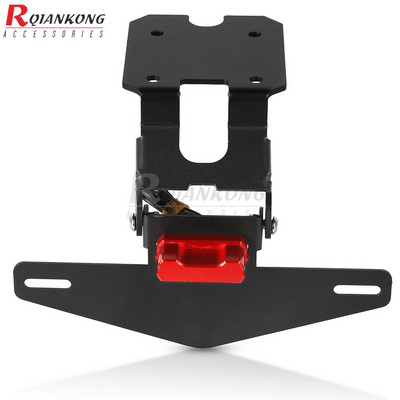 Suport pentru plăcuță de înmatriculare pentru motociclete Suport pentru licențe LED Eliminator de aripi pentru coadă pentru YAMAHA YZF R15 V3 2017 2018 2019 2020 2021