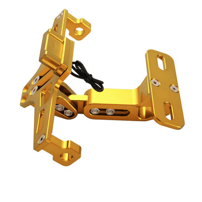 Suport pentru plăcuță pentru cadru de înmatriculare CNC pentru motociclete Suport Lumină LED pentru HONDA FORZA 125 250 300 350 750 NSS FORZA350 Forza300 Forza250