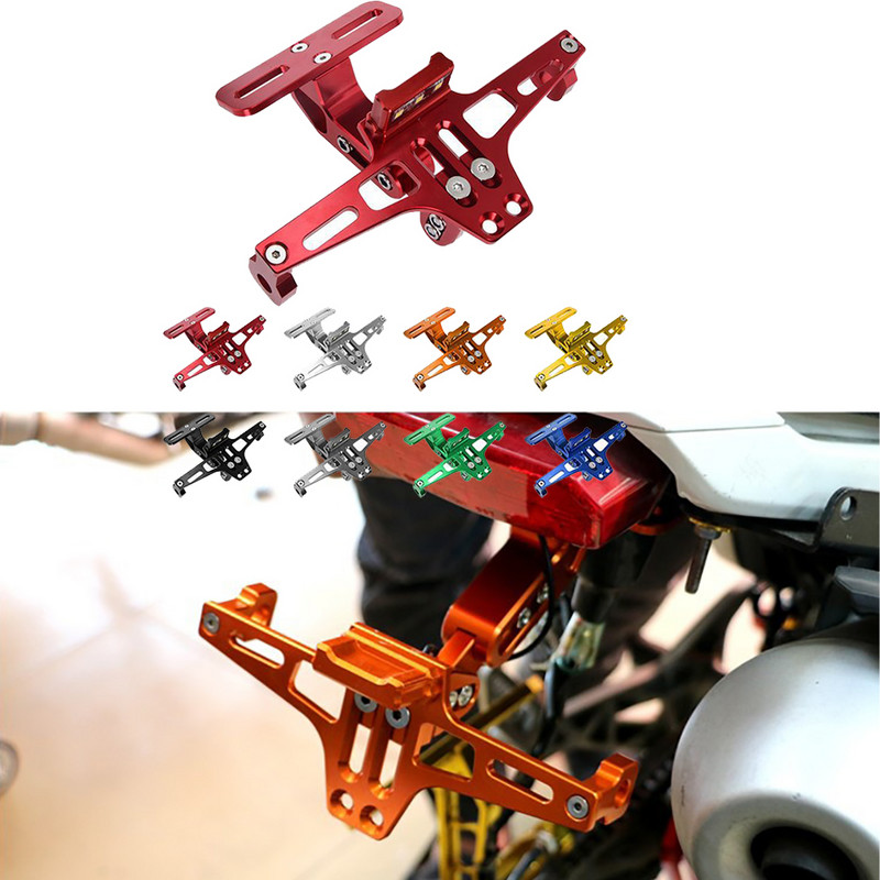 Suport pentru plăcuță pentru cadru de înmatriculare CNC pentru motociclete Suport Lumină LED pentru HONDA FORZA 125 250 300 350 750 NSS FORZA350 Forza300 Forza250
