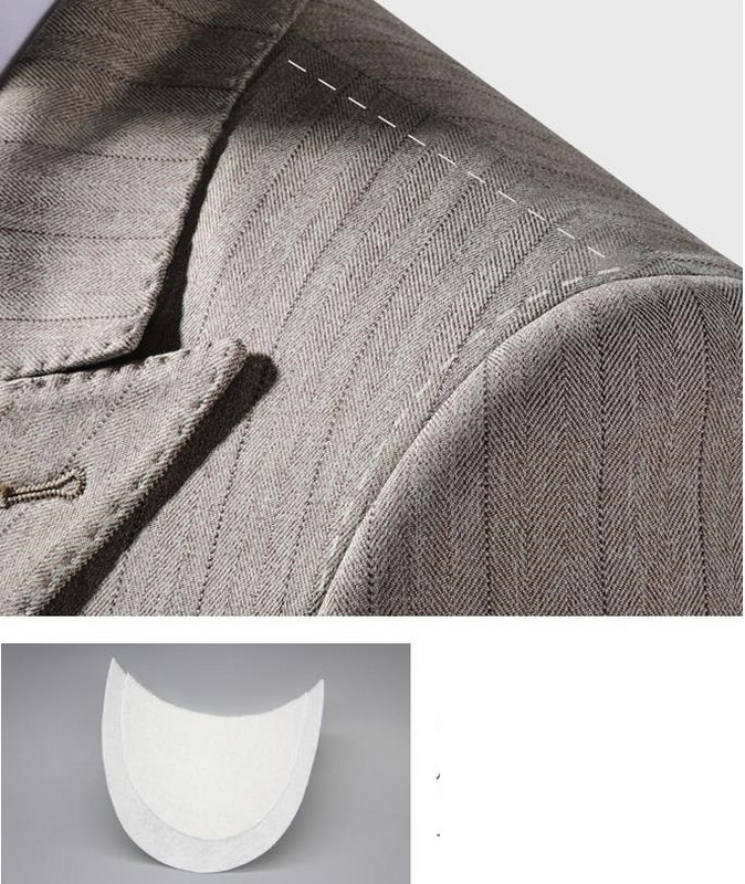 TIAN QIONG Brand Stripe Costume de nuntă pentru bărbați Slim Fit Costume de afaceri pentru bărbați Costum din lână de înaltă calitate Jachetă formală + pantaloni + vestă