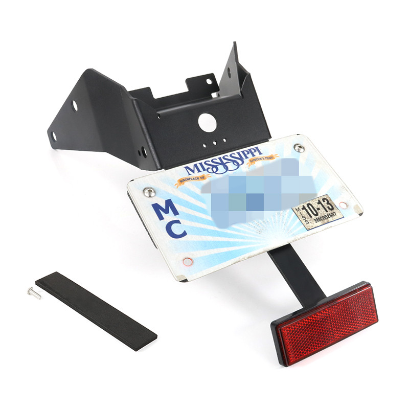 Seturi de eliminare a aripilor potrivite pentru KTM DUKE 690 2012-2022 Suport pentru cadru pentru plăcuța de înmatriculare pentru coada spate.