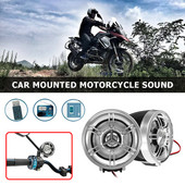 Motociclete portabile Difuzoare audio compatibile cu Bluetooth Radio FM Player MP3 Sistem audio Accesoriu electronic pentru motociclete