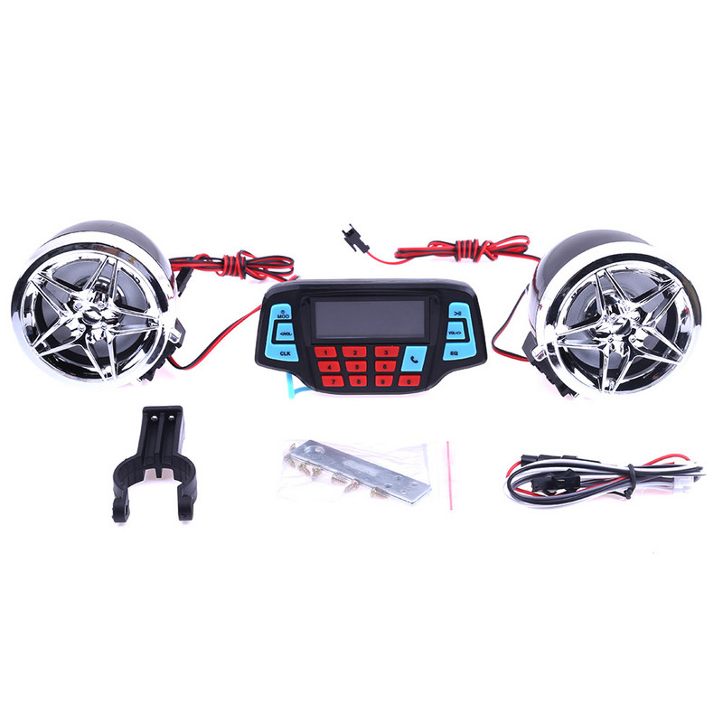 Difuzor Bluetooth Sunet de bicicletă pentru Radio Motocicletă Player MP3 Sunet Moto USB pentru Motociclete Impermeabil Accesorii navă gratuită