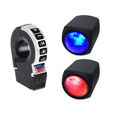 Ghidon Motociclete Incarcare USB Bratara Audio Audio BT Audio Cu Comutator Ghidon Cu Difuzor Bluetooth