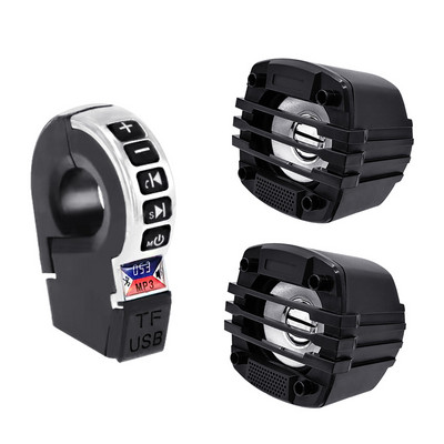 Ghidon Motociclete Incarcare USB Bratara Audio Audio BT Audio Cu Comutator Ghidon Cu Difuzor Bluetooth