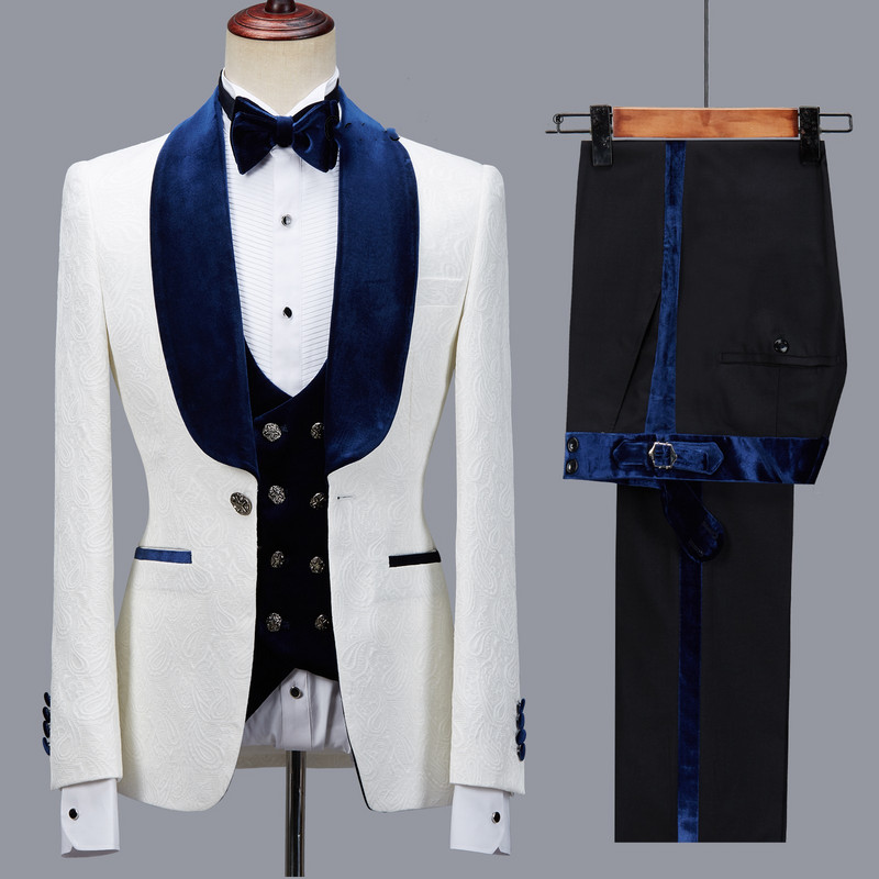2022 cel mai nou model costume pentru bărbați catifea verde șal rever nunta smoking Terno Masculino bal mire 3 buc blazer slim fit