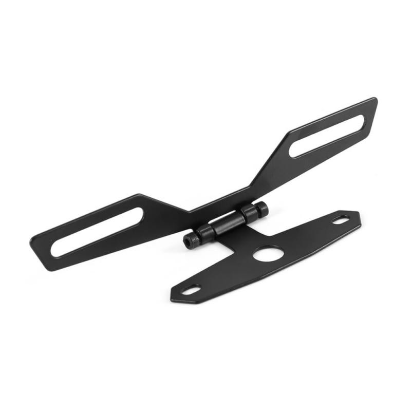 Suport pentru lumini spate universal pentru unghi reglabil pentru plăcuță de înmatriculare Suport din aluminiu pentru cadru plăcuță de înmatriculare