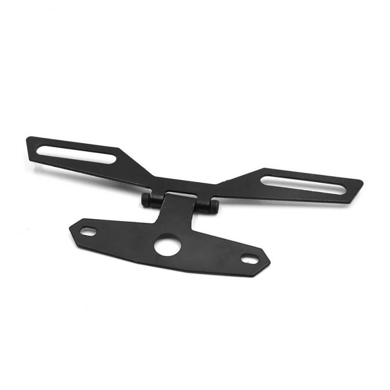 Suport pentru lumini spate universal pentru unghi reglabil pentru plăcuță de înmatriculare Suport din aluminiu pentru cadru plăcuță de înmatriculare