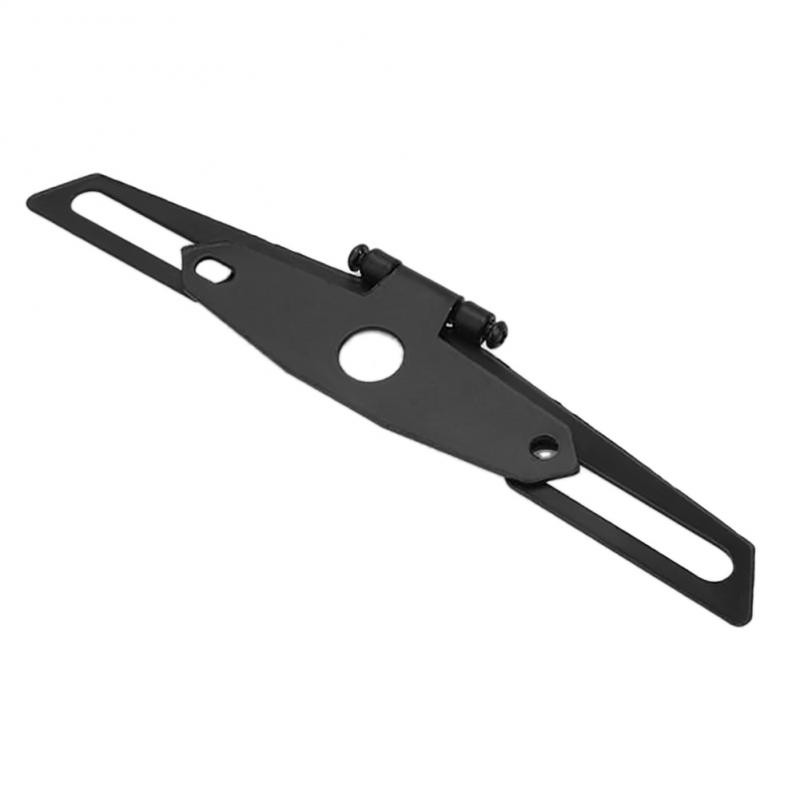 Suport pentru lumini spate universal pentru unghi reglabil pentru plăcuță de înmatriculare Suport din aluminiu pentru cadru plăcuță de înmatriculare