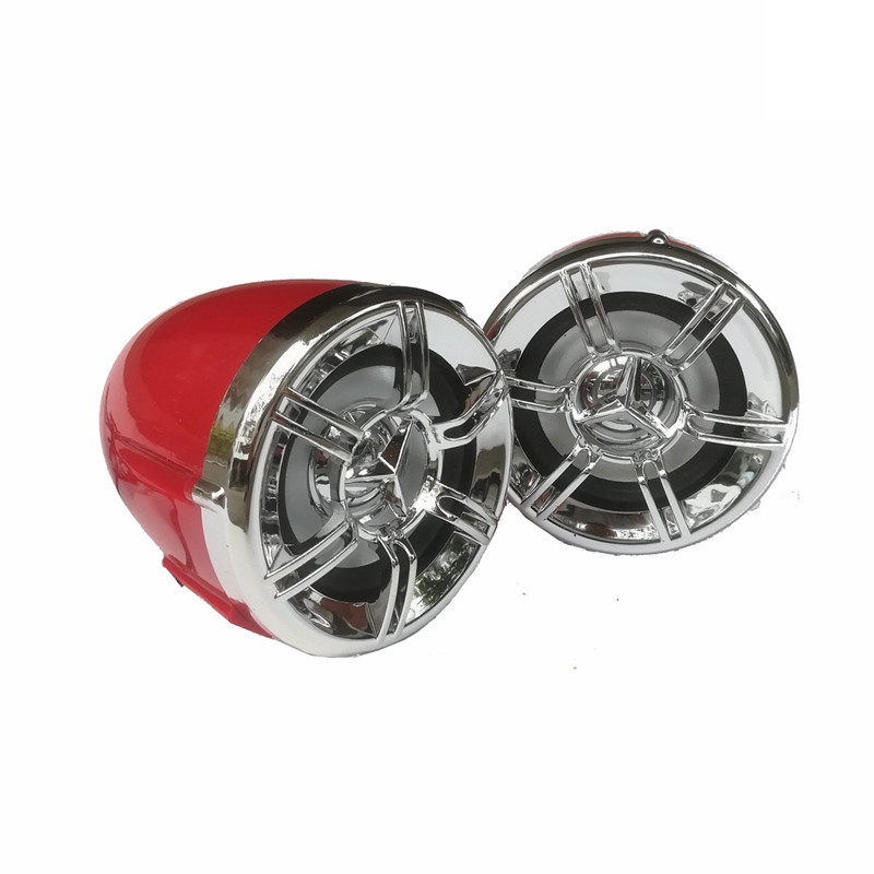 Motocicletă o Difuzoare stereo MP3 Player fără fir Bluetooth FM rezistent la apă o pentru motociclete motociclete ATV UTV