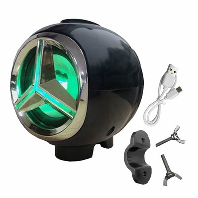 TWS Wireless Waterproof Hifi Radio FM USB Difuzoare Audio Mini Sound System Difuzor pentru Motocicletă Bicicletă