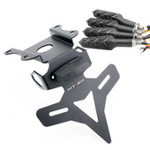 Suport pentru plăcuță de înmatriculare pentru coadă pentru Yamaha MT-09 FZ-09 2021 2022 MT09 Indicator de semnalizare spate Suport de montare pentru eliminarea aripilor