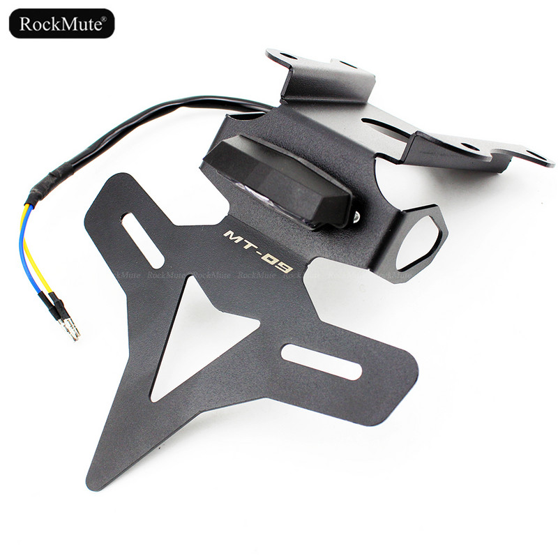 Suport pentru plăcuță de înmatriculare pentru coadă pentru Yamaha MT-09 FZ-09 2021 2022 MT09 Indicator de semnalizare spate Suport de montare pentru eliminarea aripilor