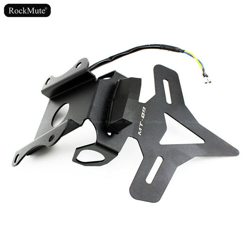 Suport pentru plăcuță de înmatriculare pentru coadă pentru Yamaha MT-09 FZ-09 2021 2022 MT09 Indicator de semnalizare spate Suport de montare pentru eliminarea aripilor