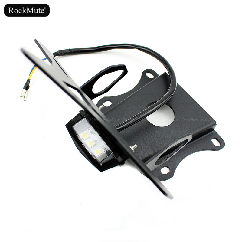 Suport pentru plăcuță de înmatriculare pentru coadă pentru Yamaha MT-09 FZ-09 2021 2022 MT09 Indicator de semnalizare spate Suport de montare pentru eliminarea aripilor