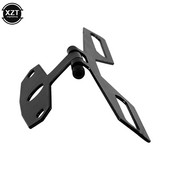 Suport pentru fară spate pentru motocicletă, frână, reglabilă, pentru plăcuță de înmatriculare Suport de montare pentru fară spate, pentru Harley Bobber Chopper, ATV, motocicletă