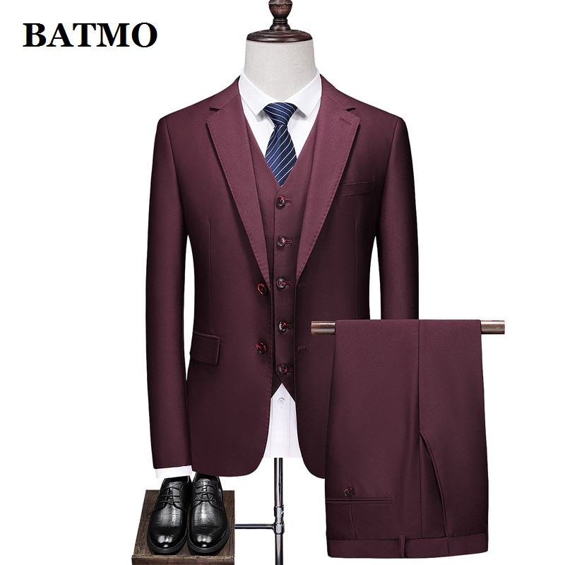 BATMO 2022 nou sosire costume casual de înaltă calitate bărbați, rochie de mireasă pentru bărbați, marimi mari S-5XL 6846
