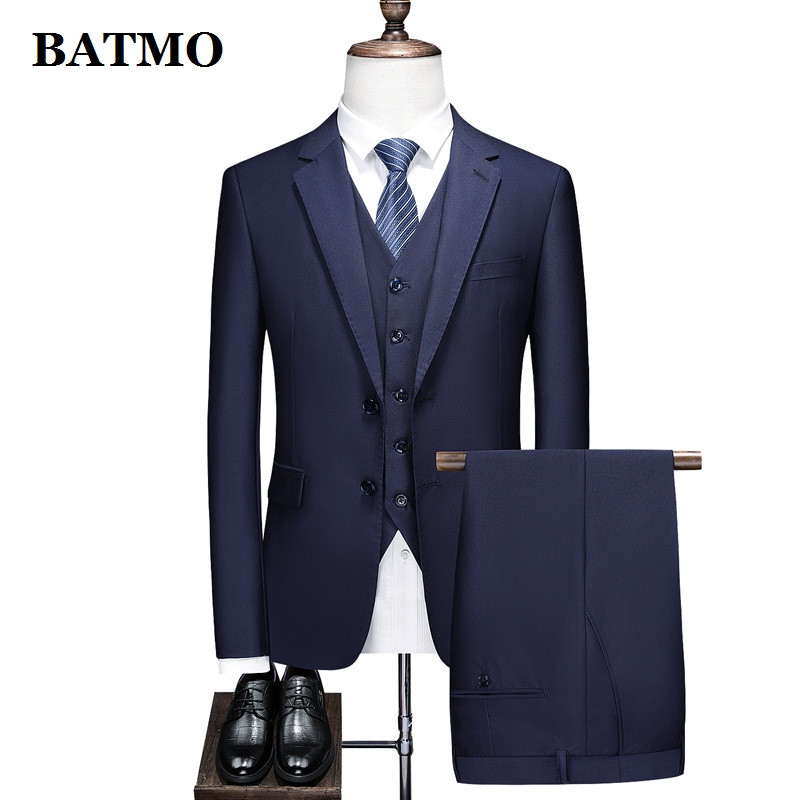 BATMO 2022 nou sosire costume casual de înaltă calitate bărbați, rochie de mireasă pentru bărbați, marimi mari S-5XL 6846