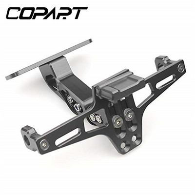 Suport pentru plăcuță de înmatriculare, reglabil, în spate, iluminat cu LED pentru Yamaha Tenere 700 XT700Z Tenere700 CBR250R XJ6 toți anii