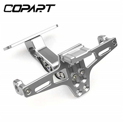 Suport pentru plăcuță de înmatriculare, reglabil, în spate, iluminat cu LED pentru Yamaha Tenere 700 XT700Z Tenere700 CBR250R XJ6 toți anii