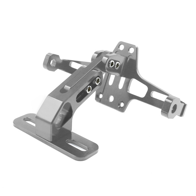 Suport pentru plăcuță de înmatriculare, reglabil, în spate, iluminat cu LED pentru Yamaha Tenere 700 XT700Z Tenere700 CBR250R XJ6 toți anii