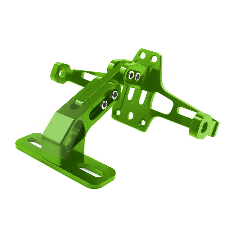 Suport pentru plăcuță de înmatriculare, reglabil, în spate, iluminat cu LED pentru Yamaha Tenere 700 XT700Z Tenere700 CBR250R XJ6 toți anii