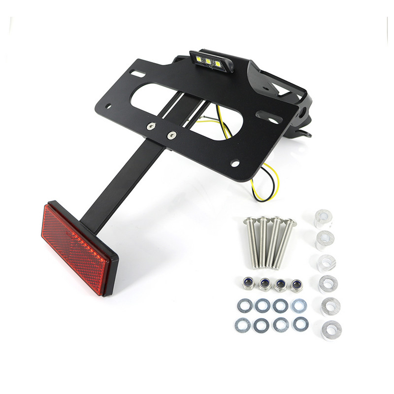 Se potrivește pentru Ducati 899 959 1199 Panigale 1299 Panigale 2015-2021 Suport pentru plăcuță de înmatriculare Suport pentru coadă din spate Kit de eliminare a aripilor