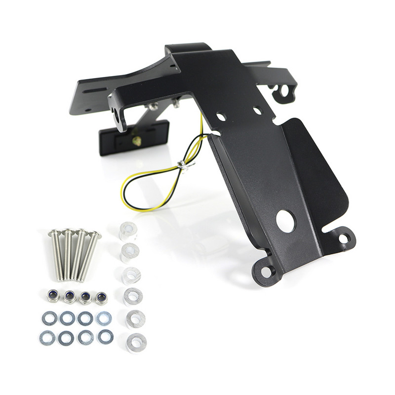 Se potrivește pentru Ducati 899 959 1199 Panigale 1299 Panigale 2015-2021 Suport pentru plăcuță de înmatriculare Suport pentru coadă din spate Kit de eliminare a aripilor