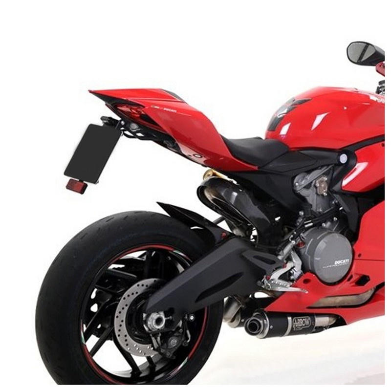 Se potrivește pentru Ducati 899 959 1199 Panigale 1299 Panigale 2015-2021 Suport pentru plăcuță de înmatriculare Suport pentru coadă din spate Kit de eliminare a aripilor
