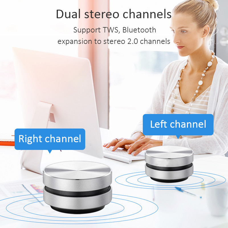Difuzoare cu conducție osoasă Bluetooth 5.0 Vibrații Audio stereo Digital TWS Wireless Cea mai mică casetă de sunet portabilă Difuzor Humbird